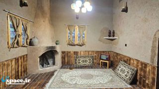 نمای داخلی کلبه سه خوابه دوبلکس سنتی نارگل - مرزن آباد - روستای سنار سفلی
